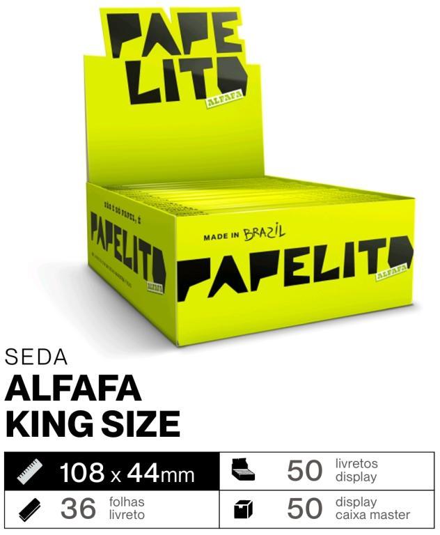 PAPEL SEDA PAPELITO ALFAFA KING SIZE C/50