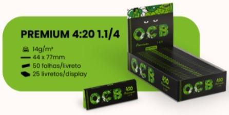 PAPEL SEDA OCB PREMIUM 1.1/4 VENYA SON MINI C/25 LIMITIDA