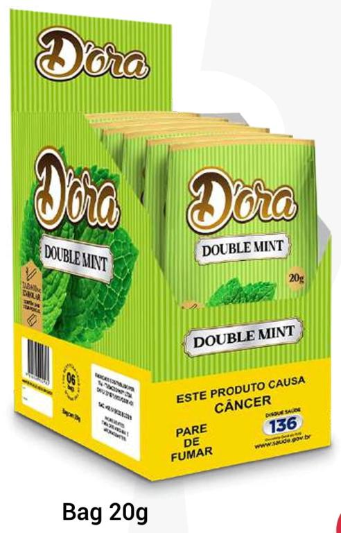 TABACO DORA ENROLAR DOUBLE MINT C/6 20G