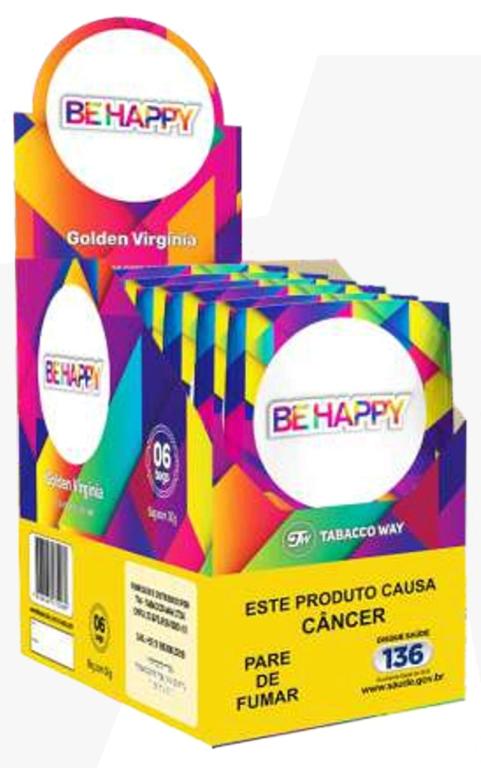 TABACO BE HAPPY ENROLAR C/6 30G
