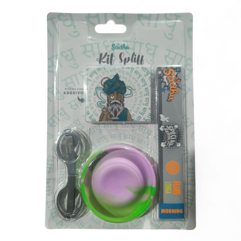 KIT SPLIFF SADHU MORNING PIT+CUIA+SEDA+TESOURA