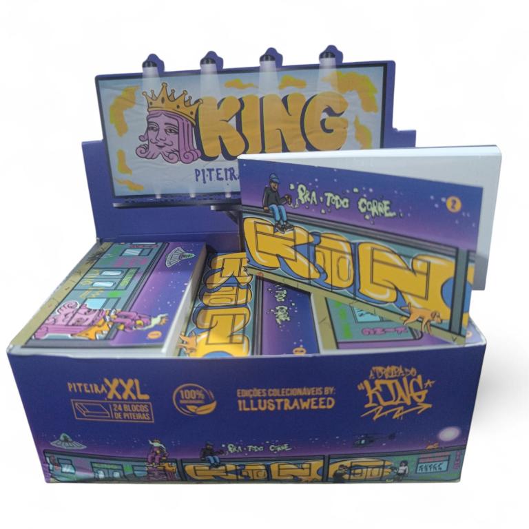 PITEIRA DE PAPEL KING BIO XXL MEGA LARGE C/24