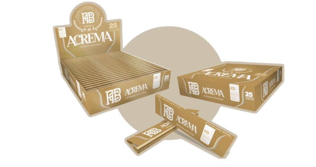 PAPEL SEDA ACREMA BROWN KS REGULAR C/25