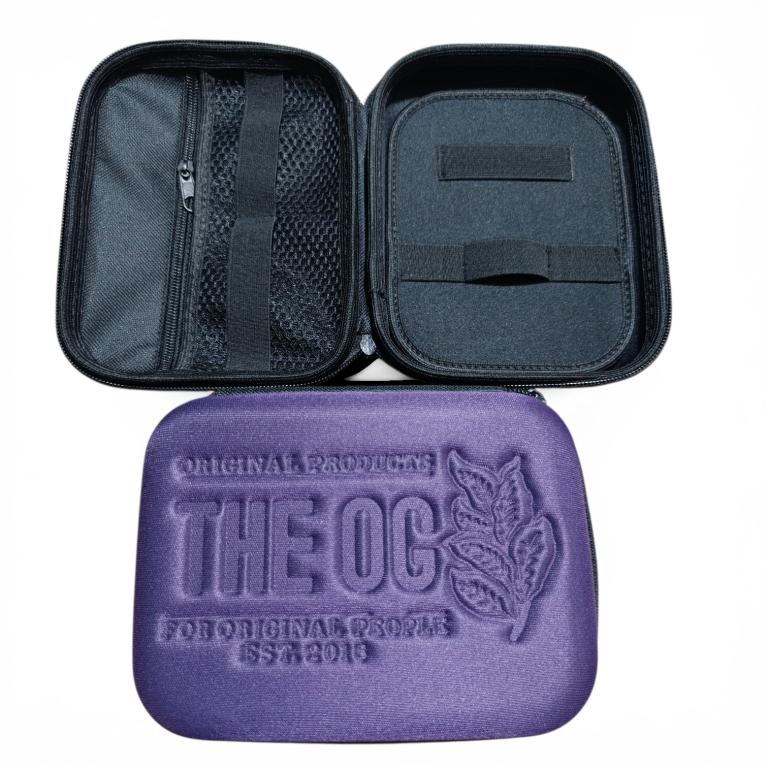 CASE THE OG ROXA C/ ZIPER PRETO