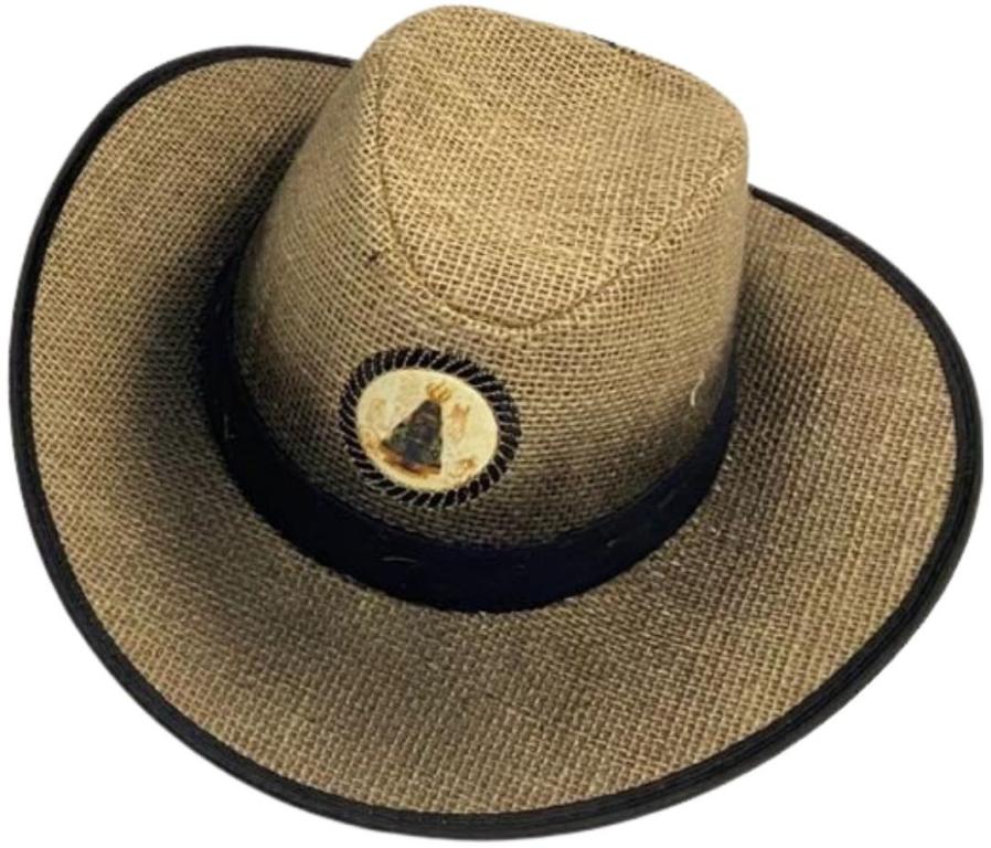 CHAPÉU DE JUTA SANTA - PRETO