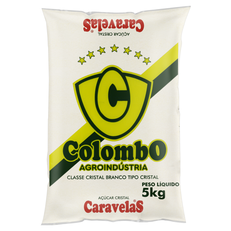 AÇUCAR CRISTAL COLOMBO 5KG