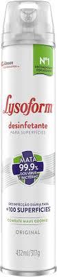 LYSOFORM DESINFETANTE AEROSOL ORIGINAL 432ML