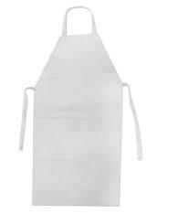 AVENTAL BRANCO PVC 1,13X64CM C/ FIVELA