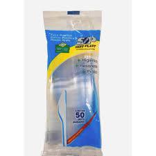 FACA PLASTICO REFEIÇÃO CR C/ 50UN SERT PLAST