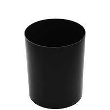 CESTO DE LIXO 14L TRILHA S/ TAMPA PRETO