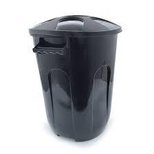 CESTO FECHADO 60L PRETO C/ TAMPA JAGUAR