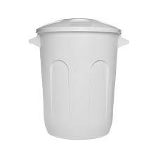 CESTO FECHADO 93L BRANCO C/ TAMPA JAGUAR