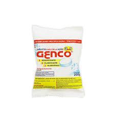 CLORO PASTILHA 3X1 200GR GENCO