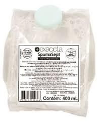 REFIL ALCOOL ESPUMA HIGIENIZADORA SPUMA SEPT 400ML EXACCTA