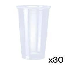 COPO PLASTICO CRISTALCOPO PP 180ML TR CX C/2.500UN