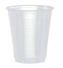 COPO PLASTICO CRISTALCOPO PS 180ML TR PCT C/100UN