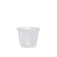 COPO PLASTICO CRISTALCOPO PS 50ML TR PCT C/100UN