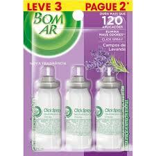 BOM AR CLICK SPRAY CAMPOS DE LAVANDA REFIL 12ML L3P2