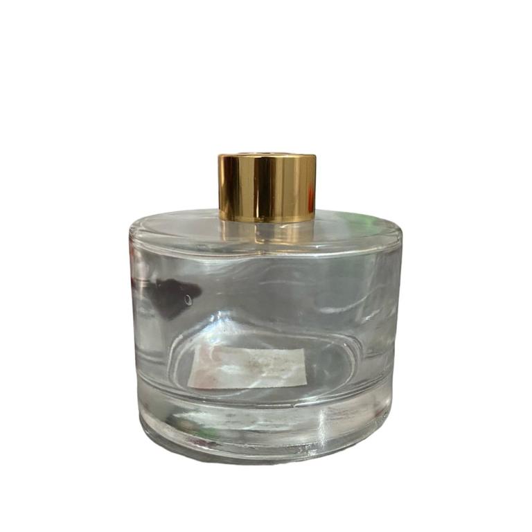 VIDRO CILINDRICO C/ TAMPA PLASTICA 200ML