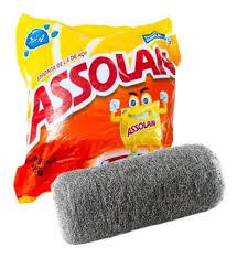 ESPONJA DE AÇO ASSOLAN 8X45GR