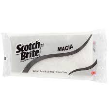 FIBRA BRANCA MACIA SCOTCH-BRITE C/ 2UN