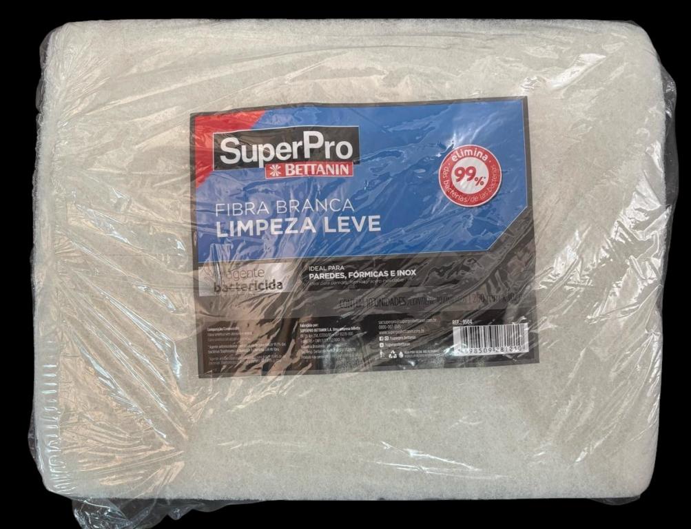 FIBRA BRANCA SUPERPRO LIMPEZA LEVE C/10UN BETTANIN