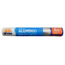 FOLHA DE ALUMINIO ROLO 45CM X 4M WYDA
