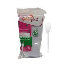 GARFO DE SOBREMESA CRISTAL C/50UN GOLDENPLAST