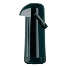 GARRAFA TERMICA MAGIC PUMP 1L PRETA TERMOLAR