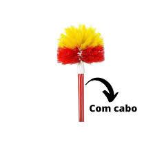 LIMPA TETO BOLA C/ CABO MADEIRA SANCHES