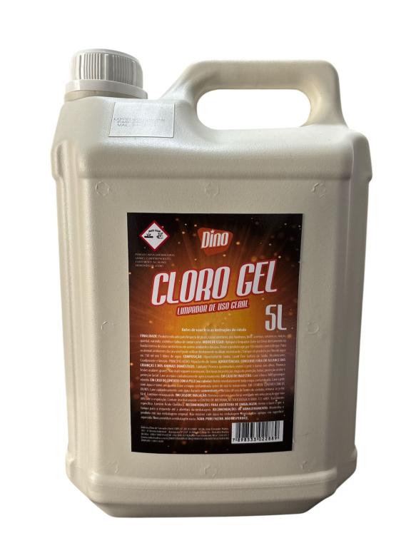 LIMPADOR CLORO GEL 5LT DINO