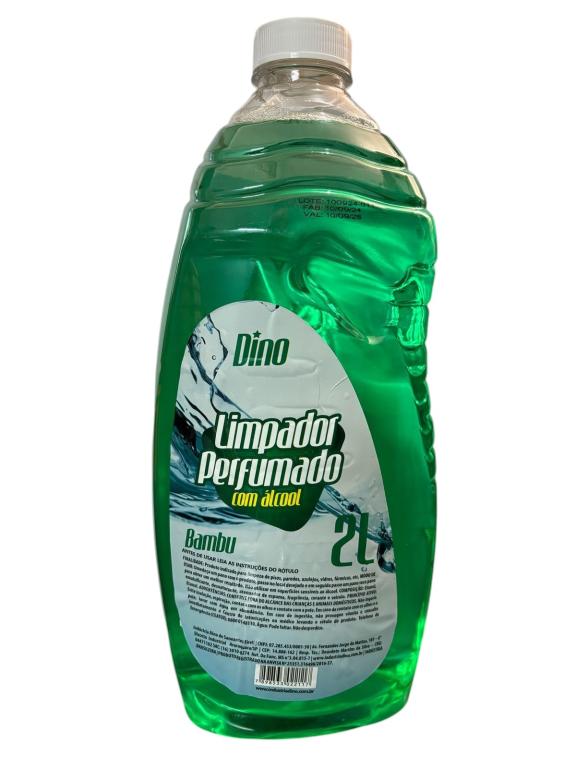 LIMPADOR PERFUMADO C/ ALCOOL BAMBOO 2LT DINO