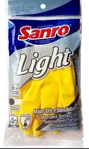 LUVA LATEX SANRO LIGHT ( M )