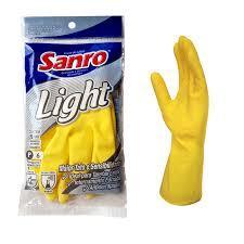 LUVA LATEX SANRO LIGHT ( P )