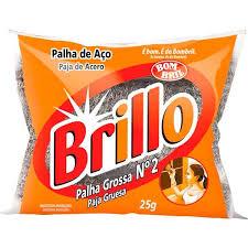 PALHA DE AÇO BRILLO GROSSA N-2