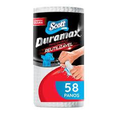 PANO AZUL DURAMAX REUTILIZAVEL ROLO C/ 58UN SCOTT