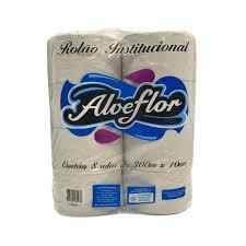 PAPEL HIG. ROLAO LUXO F.S. C/8UN 10CMX300MT ALVEFLOR