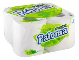 PAPEL HIG. ROLAO 100% CELULOSE F.S. C/8UN 10CMX300M MEGA PALOMA