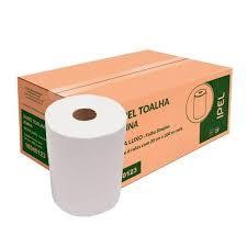 PAPEL TOALHA BOBINA FIT C/6 20X200 20GR 100% CEL. IPEL