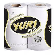 PAPEL TOALHA YURI FIT  C/2 ROLOS 50M