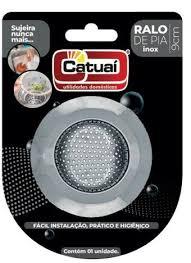 RALINHO PARA PIA DE INOX 9CM CATUAÍ