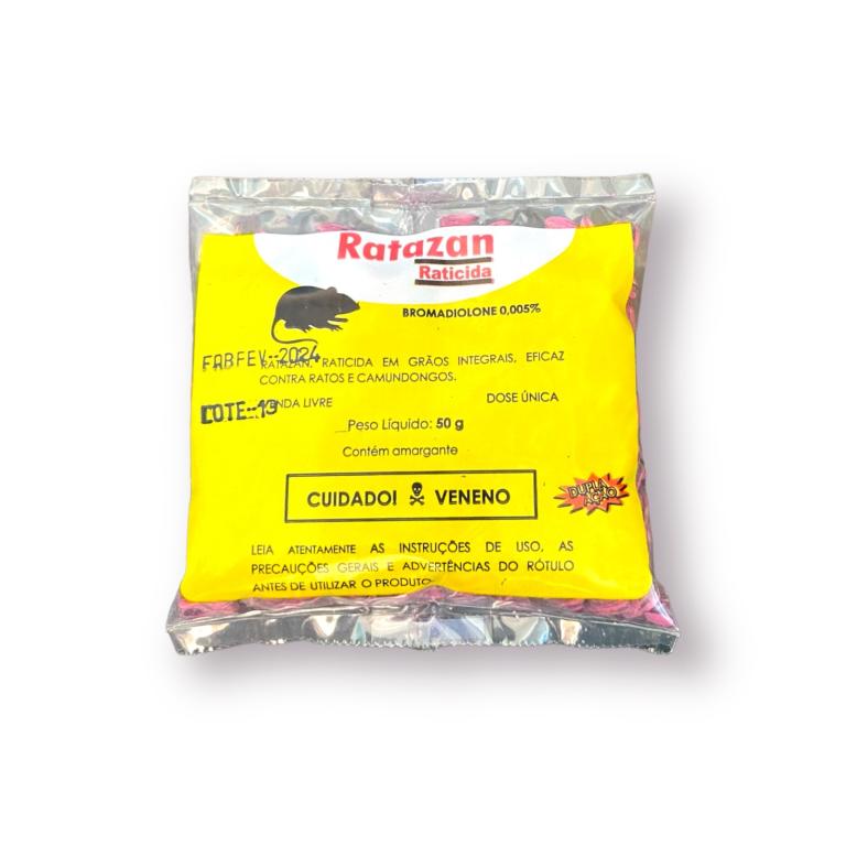 RATICIDA RATAZAN 50G