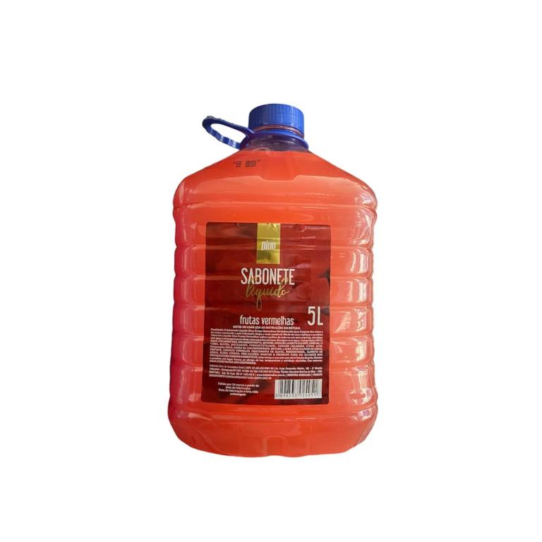 SABONETE LIQUIDO FRUTAS VERMELHAS 5LT DINO