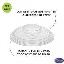 TAMPA PROTETORA DE ALIMENTOS 24X6CM SANTANA