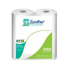 PAPEL HIG. ROLAO INOVATTA F.S. C/8UN 10CMX300M SANTHER