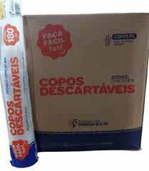 COPO PLASTICO FAÇA FACIL PS 180ML TR CX C/2500UN