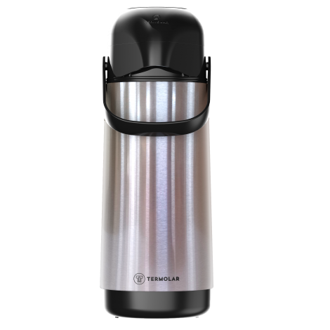 GARRAFA TERMICA MAGIC PUMP 1L AÇO INOX TERMOLAR
