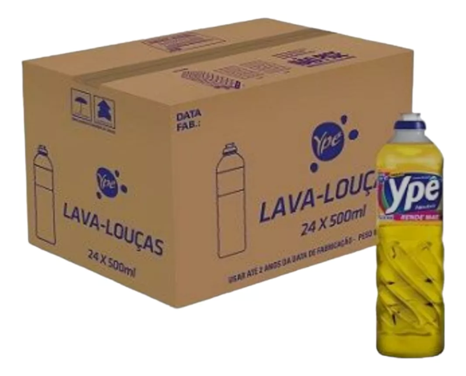 DETERGENTE NEUTRO CX 24X500ML YPÊ