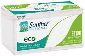 PAPEL INTERFOLHA ECO ETI00 C/2.400FL SANTHER