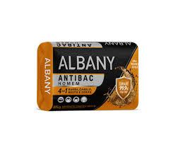 SABONETE BARRA ALBANY 85GR ANTIBAC HOMEM